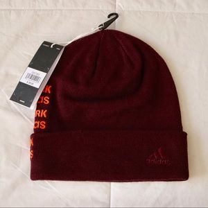 Maroon Adidas x IVY Park Logo Beanie